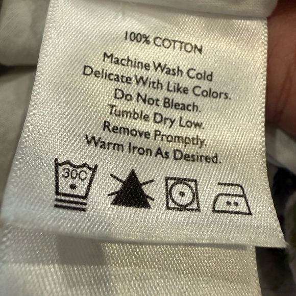 Eddie Bauer Floral Midi Dress Size 6 Cottagecore Summer Lightweight Cotton - Picture 10 of 10